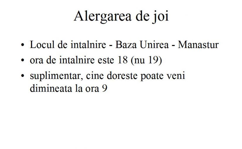 Octombrie – pregătire pentru iarnă